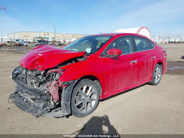 2015 Nissan Sentra 1.8 S/1.8 Sl/1.8 Sr/1.8 Sv მანქანა იყიდება აუქციონზე, vin: 3N1AB7AP0FL646771, აუქციონის ნომერი: 12575207