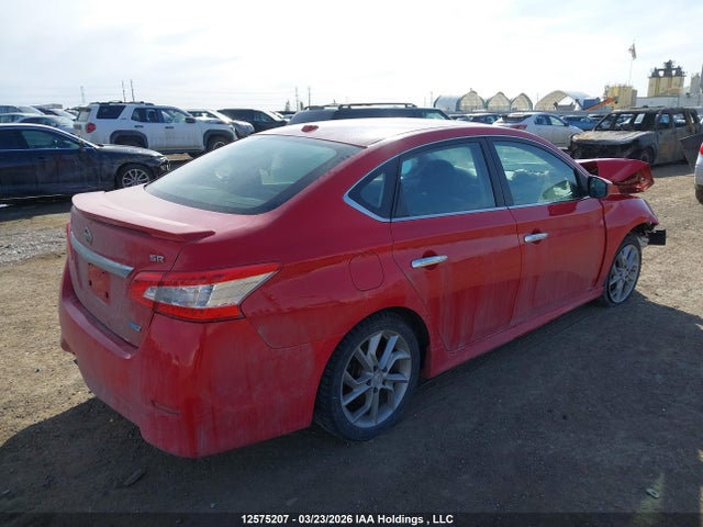 2015 Nissan Sentra 1.8 S/1.8 Sl/1.8 Sr/1.8 Sv მანქანა იყიდება აუქციონზე, vin: 3N1AB7AP0FL646771, აუქციონის ნომერი: 12575207