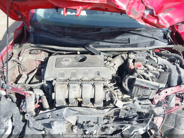 2015 Nissan Sentra 1.8 S/1.8 Sl/1.8 Sr/1.8 Sv მანქანა იყიდება აუქციონზე, vin: 3N1AB7AP0FL646771, აუქციონის ნომერი: 12575207