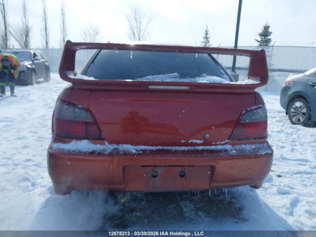 12575213 :رقم المزاد ، JF1GD29682G516323 vin ، 2002 Subaru Impreza Wrx مزاد بيع