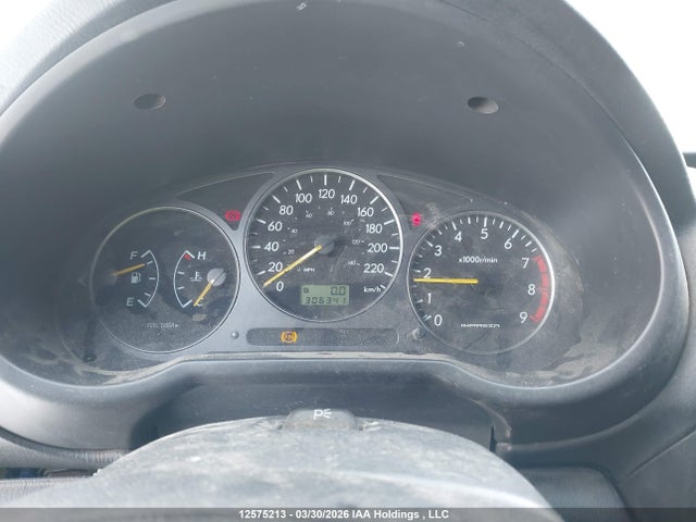 12575213 :رقم المزاد ، JF1GD29682G516323 vin ، 2002 Subaru Impreza Wrx مزاد بيع