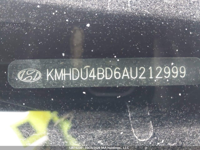 12575230 :رقم المزاد ، KMHDU4BD6AU212999 vin ، 2010 Hyundai Elantra Gl مزاد بيع