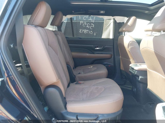 Aukcja sprzedaży 2025 Toyota Grand Highlander Hybrid Platinum Max, vin: 5TDADAB52SS017843, numer aukcji: 12575259