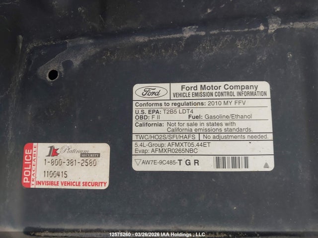 Продаж на аукціоні авто 2010 Ford F-150, vin: 1FTFW1EV9AFA01066, номер лоту: 12575260