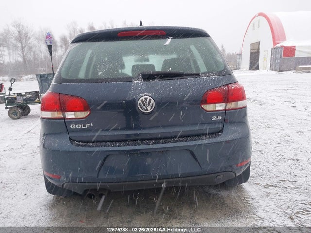 12575288 :رقم المزاد ، WVWCA7AJ3DW119562 vin ، 2013 Volkswagen Golf 2.5l Comfortline/2.5l Highline/2.5l Trendline/wolfsburg Edition 2.5l مزاد بيع