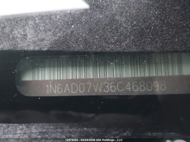 Продаж на аукціоні авто 2006 Nissan Frontier Le, vin: 1N6AD07W36C468098, номер лоту: 12575302