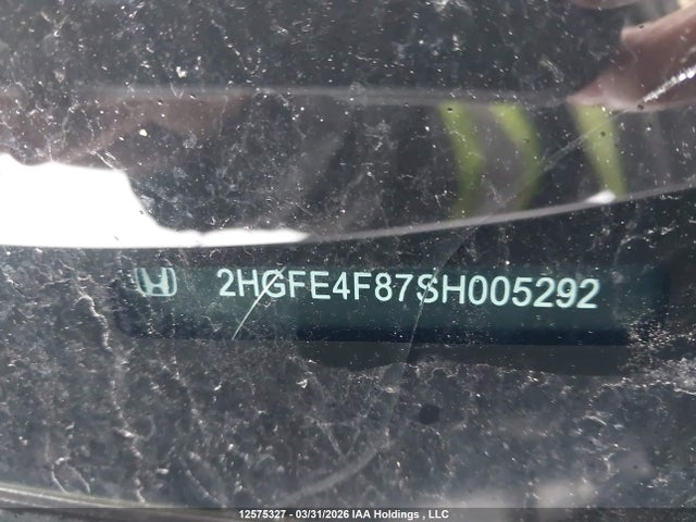Aukcja sprzedaży 2025 Honda Civic Sport Hybrid/sport Touring Hybrid, vin: 2HGFE4F87SH005292, numer aukcji: 12575327