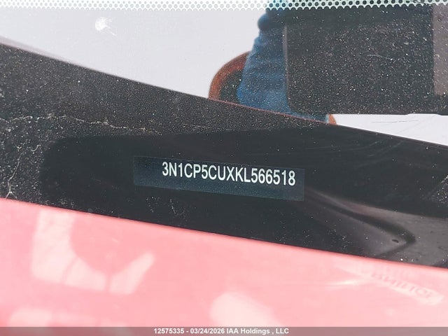 3N1CP5CUXKL566518 Nissan Kicks S/sr/sv