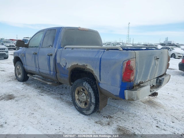 2007 Dodge Ram 2500 Slt/trx4 Off Road/sport/power Wagon მანქანა იყიდება აუქციონზე, vin: 3D7KS28D37G834295, აუქციონის ნომერი: 12575337