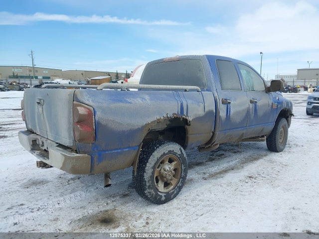 2007 Dodge Ram 2500 Slt/trx4 Off Road/sport/power Wagon მანქანა იყიდება აუქციონზე, vin: 3D7KS28D37G834295, აუქციონის ნომერი: 12575337