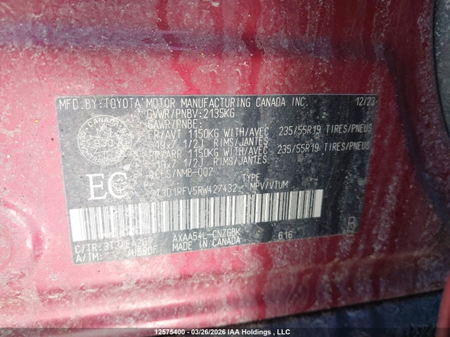 Toyota Rav4 Limited 2024 2T3D1RFV5RW427432 Image 18