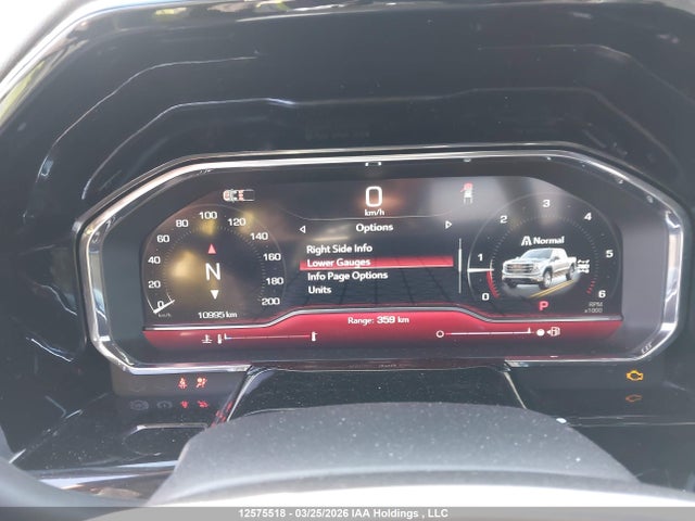 12575518 :رقم المزاد ، 3GTUUDED1SG374009 vin ، 2025 Gmc Sierra 1500 مزاد بيع