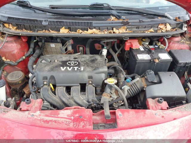 12575543 :رقم المزاد ، JTDBT9K32A1374780 vin ، 2010 Toyota Yaris مزاد بيع