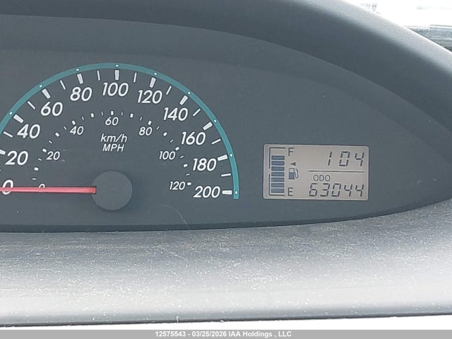 12575543 :رقم المزاد ، JTDBT9K32A1374780 vin ، 2010 Toyota Yaris مزاد بيع