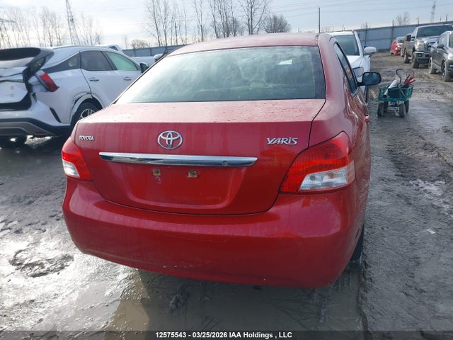 12575543 :رقم المزاد ، JTDBT9K32A1374780 vin ، 2010 Toyota Yaris مزاد بيع