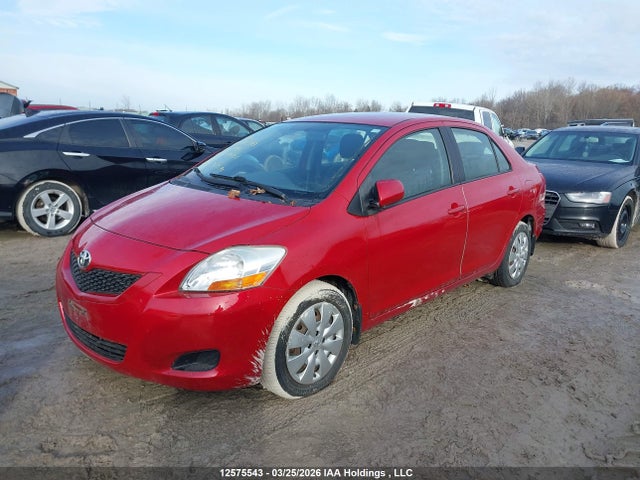 12575543 :رقم المزاد ، JTDBT9K32A1374780 vin ، 2010 Toyota Yaris مزاد بيع
