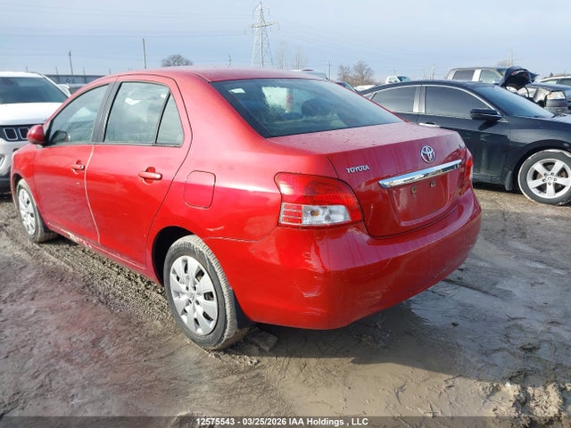 12575543 :رقم المزاد ، JTDBT9K32A1374780 vin ، 2010 Toyota Yaris مزاد بيع