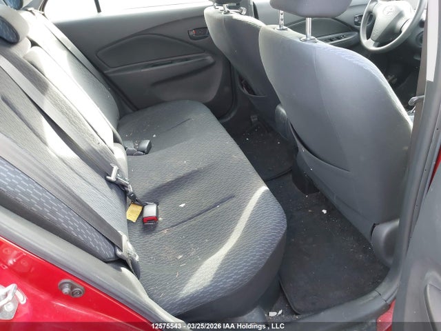 12575543 :رقم المزاد ، JTDBT9K32A1374780 vin ، 2010 Toyota Yaris مزاد بيع