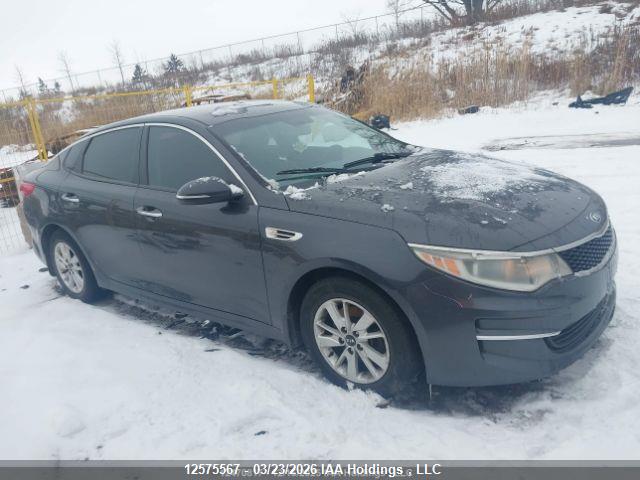 12575567 :رقم المزاد ، 5XXGT4L36GG044600 vin ، 2016 Kia Optima Lx/lx+ مزاد بيع