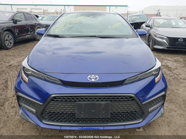 2022 Toyota Corolla Se მანქანა იყიდება აუქციონზე, vin: 5YFB4MBE2NP124328, აუქციონის ნომერი: 12575574