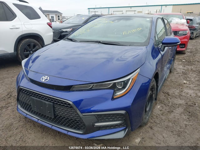 2022 Toyota Corolla Se მანქანა იყიდება აუქციონზე, vin: 5YFB4MBE2NP124328, აუქციონის ნომერი: 12575574