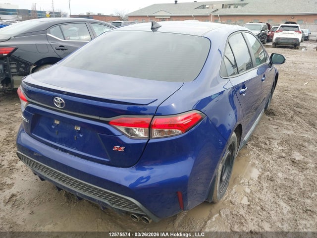 2022 Toyota Corolla Se მანქანა იყიდება აუქციონზე, vin: 5YFB4MBE2NP124328, აუქციონის ნომერი: 12575574