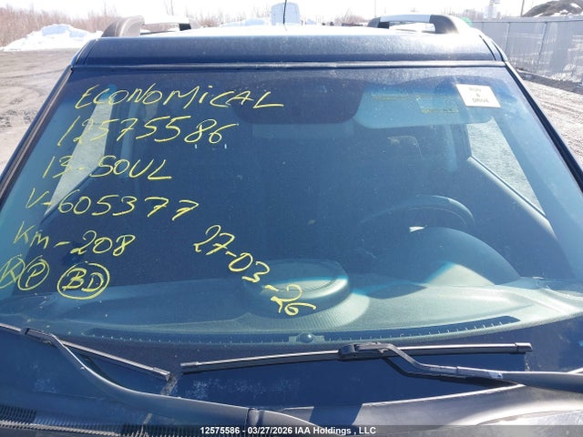 12575586 :رقم المزاد ، KNDJT2A63D7605377 vin ، 2013 Kia Soul 2.0l 2u/2.0l 4u/2.0l 4u Burner/2.0l 4u Luxury/2.0l 4u Retro مزاد بيع