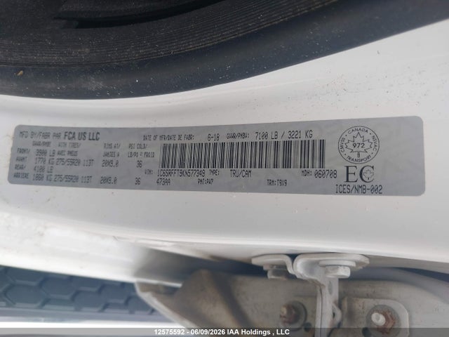 1C6SRFFT9KN577349 RAM 1500 Big Horn/lone Star
