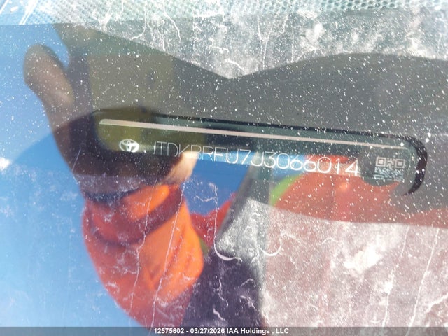 2018 Toyota Prius მანქანა იყიდება აუქციონზე, vin: JTDKBRFU7J3066014, აუქციონის ნომერი: 12575602