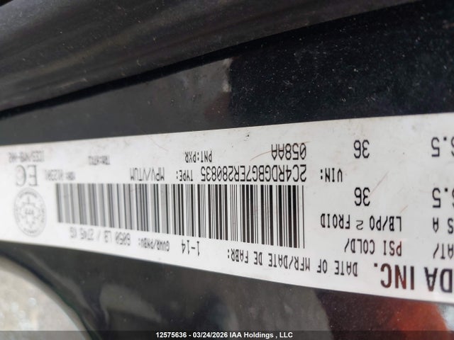 Aukcja sprzedaży 2014 Dodge Grand Caravan Se, vin: 2C4RDGBG7ER280835, numer aukcji: 12575636