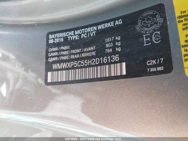 Mini 3 Door Cooper 2017 WMWXP5C55H2D16136 Image 9