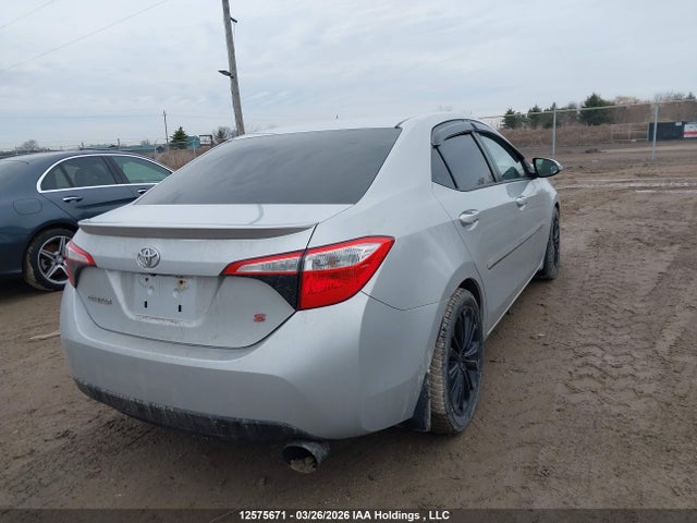 2015 Toyota Corolla S მანქანა იყიდება აუქციონზე, vin: 2T1BURHE2FC230333, აუქციონის ნომერი: 12575671