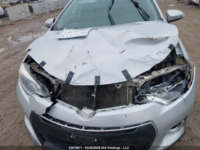 2015 Toyota Corolla S მანქანა იყიდება აუქციონზე, vin: 2T1BURHE2FC230333, აუქციონის ნომერი: 12575671