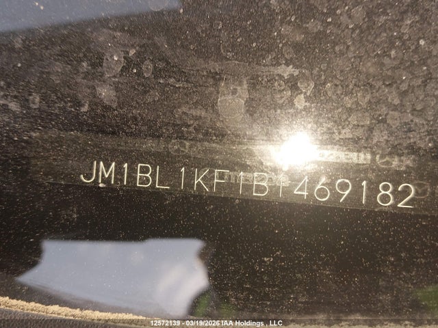 12572139 :رقم المزاد ، JM1BL1KF1B1469182 vin ، 2011 Mazda Mazda3 Gx مزاد بيع