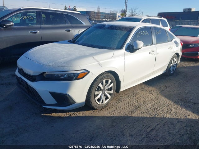 2022 Honda Civic Lx მანქანა იყიდება აუქციონზე, vin: 2HGFE2F29NH110940, აუქციონის ნომერი: 12575676