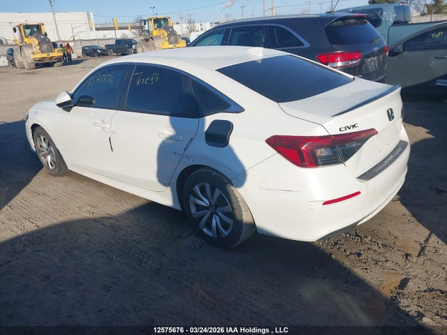 2022 Honda Civic Lx მანქანა იყიდება აუქციონზე, vin: 2HGFE2F29NH110940, აუქციონის ნომერი: 12575676
