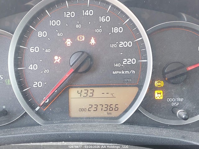 12575677 :رقم المزاد ، JTDJTUD36CD511748 vin ، 2012 Toyota Yaris مزاد بيع
