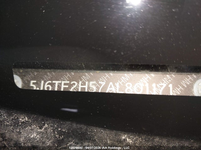 Aukcja sprzedaży 2010 Honda Accord Crosstour Ex-l, vin: 5J6TF2H57AL801171, numer aukcji: 12575680