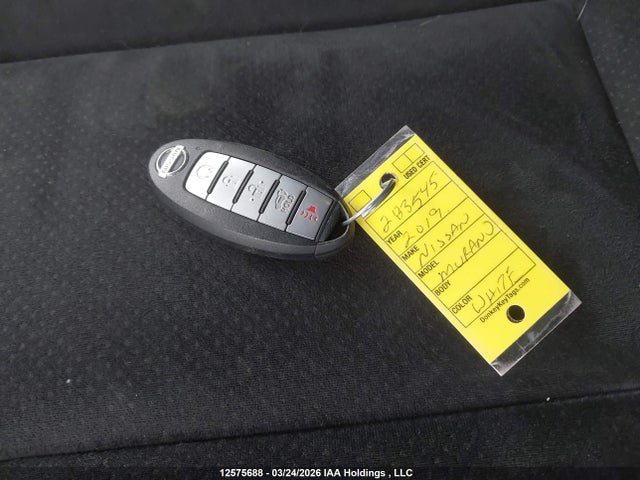 2019 Nissan Murano S/sl/sv/platinum მანქანა იყიდება აუქციონზე, vin: 5N1AZ2MS3KN131166, აუქციონის ნომერი: 12575688
