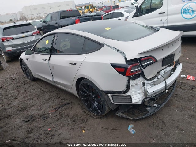 12575694 :رقم المزاد ، 5YJ3E1EC8PF483854 vin ، 2023 Tesla Model 3 Performance مزاد بيع