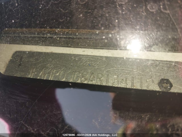 12575696 :رقم المزاد ، 3FAHP0JG8AR134112 vin ، 2010 Ford Fusion Sel مزاد بيع