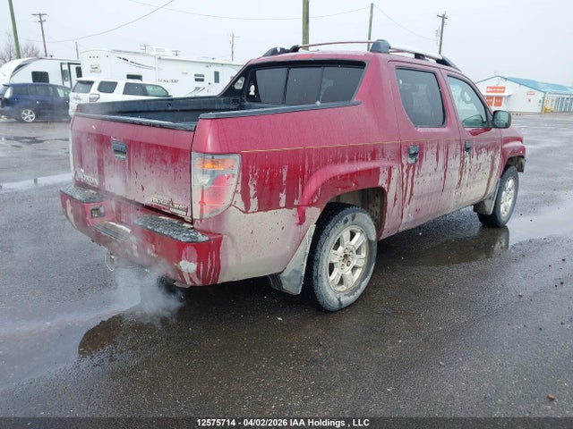 2006 Honda Ridgeline Rt მანქანა იყიდება აუქციონზე, vin: 2HJYK16256H539578, აუქციონის ნომერი: 12575714