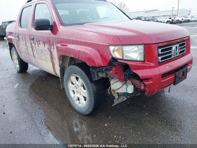 2006 Honda Ridgeline Rt მანქანა იყიდება აუქციონზე, vin: 2HJYK16256H539578, აუქციონის ნომერი: 12575714
