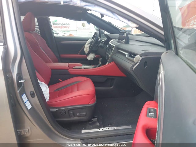12575725 :رقم المزاد ، 2T2YZMDA8MC278557 vin ، 2021 Lexus Rx 350 F Sport مزاد بيع