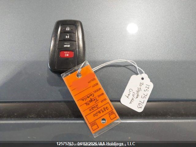 12575763 :رقم المزاد ، 5YFB4RBE8LP001739 vin ، 2020 Toyota Corolla Se/xse مزاد بيع