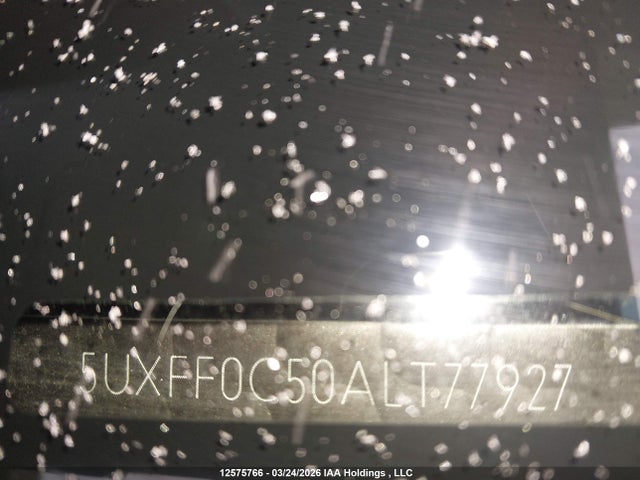 Aukcja sprzedaży 2010 Bmw X5, vin: 5UXFF0C50ALT77927, numer aukcji: 12575766