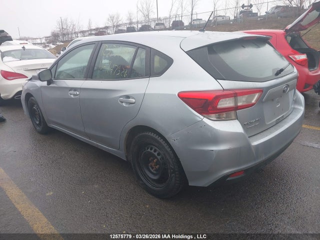Aukcja sprzedaży 2018 Subaru Impreza Convenience, vin: 4S3GTAA63J3747526, numer aukcji: 12575779
