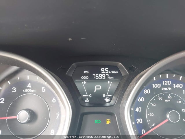 12575787 :رقم المزاد ، 5NPDH4AE9DH311852 vin ، 2013 Hyundai Elantra Gl مزاد بيع