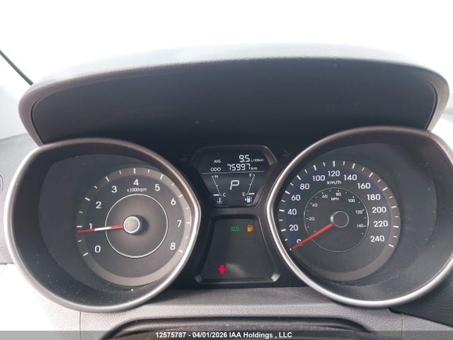 12575787 :رقم المزاد ، 5NPDH4AE9DH311852 vin ، 2013 Hyundai Elantra Gl مزاد بيع
