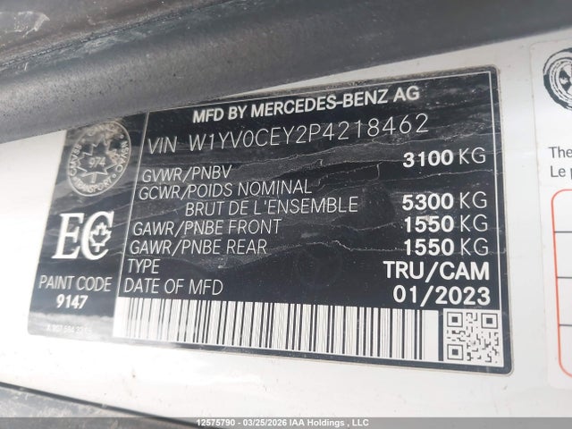 W1YV0CEY2P4218462 Mercedes-Benz Metris